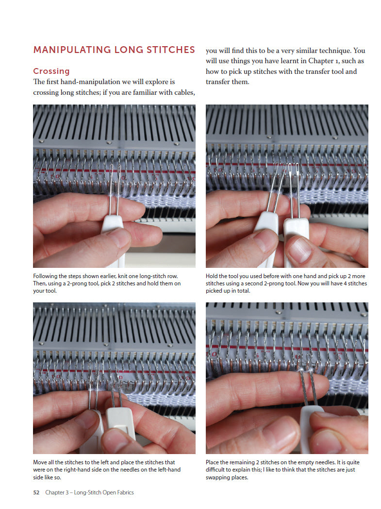 Machine Knitting Techniques: Lace and Open Fabrics